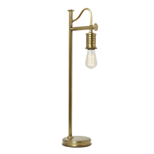 Lucas McKearn EL/DOUILLE/TLAB - Douille Aged brass Retro Reading table lamp