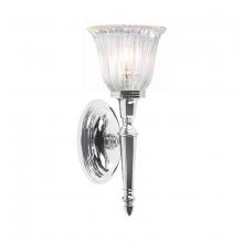 Lucas McKearn BB-DRYDEN1-PC - Dryden 1 Light Bath Light in Polished Chrome