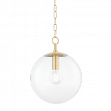 Mitzi by Hudson Valley Lighting H609701S-AGB - Juliana Pendant