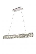 Elegant 3501D36C - Valetta Integrated LED Chip Light Chrome Chandelier Clear Royal Cut Crystal