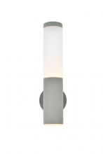 Elegant LDOD4020S - Raine Integrated LED wall sconce  in silver