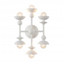 ALORA WV328611AW - Cadence 11-in Antique White 6 Lights Wall/Vanity