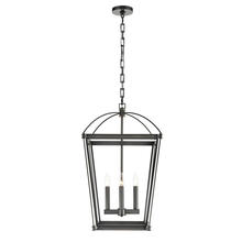 ALORA PD312217UB - Manor Urban Bronze 4 Lights Pendant