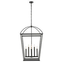 ALORA PD312224UB - Manor Urban Bronze 8 Lights Pendant