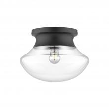 ALORA FM464012MB - Marcel 11-in Matte Black 1 Light Flush Mount