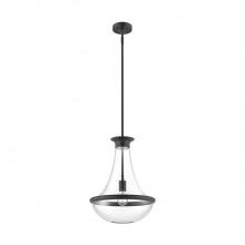 ALORA PD464014MB - Marcel 10-in Matte Black 1 Light Pendant