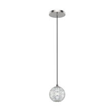 ALORA PD321201PN - Marni 5-in Polished Nickel LED Pendant