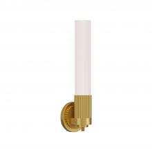 ALORA WV416101BG - Rue 5-in Brushed Gold 1 Light Wall/Vanity