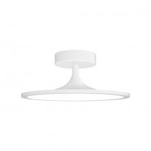 ALORA SF418012WH-UNV - Issa 12-in White LED Semi Flush Mount