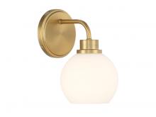 Savoy House Meridian M90112NB - 1-Light Wall Sconce in Natural Brass