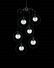 Currey 9869 - Moorsgate Black Multi-Pendant