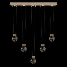 Fine Art Handcrafted Lighting 100006-3-44444 - Aria 43"W Linear Pendant