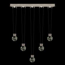 Fine Art Handcrafted Lighting 100006-4-44444 - Aria 43"W Linear Pendant